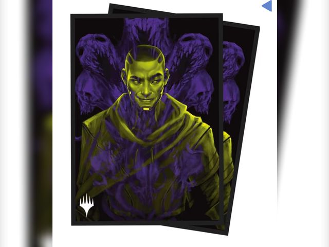 Lot 96-195169 - Ultra Pro - Duskmourn 100ct Deck Protector Sleeves for MTG - Features Artwork of Kaito, Bane of Nigh...