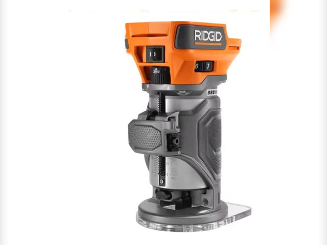 Lot 96-177848 - RIDGID 18V Brushless Cordless Compact Router (Tool Only) 18 VOLT,  used untested