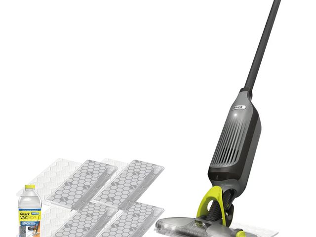 Lot 96-180291 - Shark VACMOP Cordless Hard Floor Cleaner, Vacuum and Spray Mop, Gray
Powerful Suction, Lightweight, ...