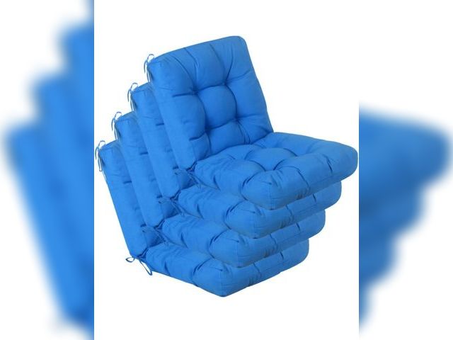 Lot 96-174620 - QILLOWAY Outdoor Seat/Back Chair Cushion Tufted Pillow, Spring/Summer Seasonal Replacement Cushions ...