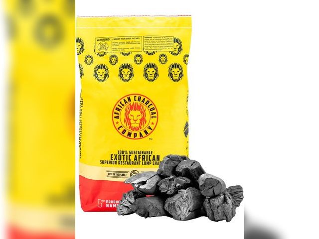 Lot 96-178048 - African Charcoal Company Premium Lump Charcoal – Restaurant-Grade – 100% Natural Hardwood – Long Bur...