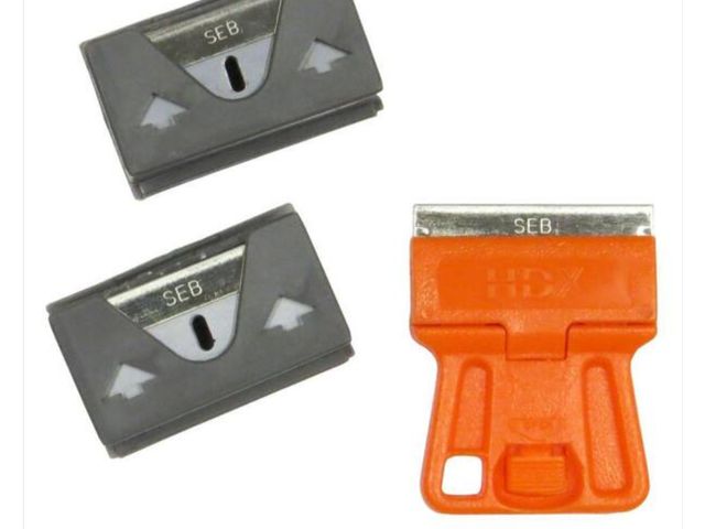 Lot 96-180082 - HDX Mini Glass Scraper with 10-Blades New