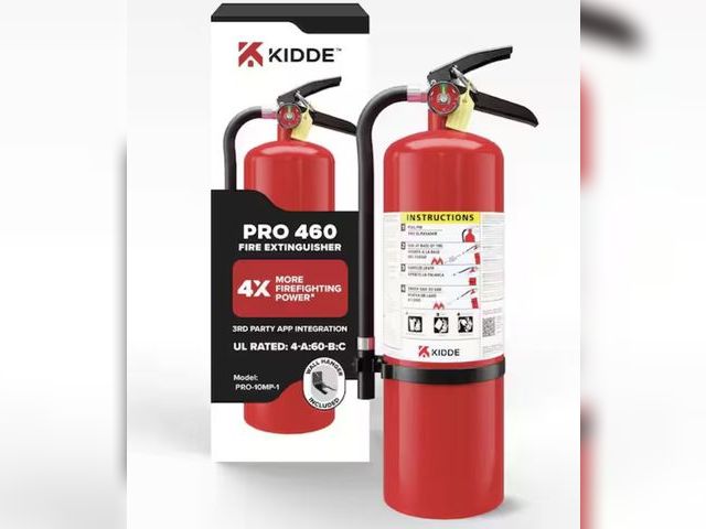 Lot 96-178762 - Kidde Pro 460 Rechargeable 4-A:60-B:C Class ABC 10 lb. Fire Extinguisher 21030920
New