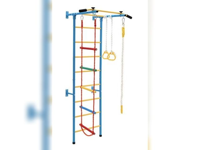 Lot 96-197337 - Costway Wall Playground Climber Carbon Steel 42” 42 lb New