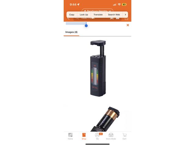 Lot 96-192559 - Gardner Bender Digital Battery Tester for AA, AAA, C, D, N, 9-Volt, 1.5-Volt Button Cells New