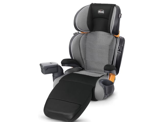 Lot 96-181407 - Chicco KidFit Zip Air Plus 2-in-1 Belt Positioning Booster Car Seat, Backless and High Back Booster ...