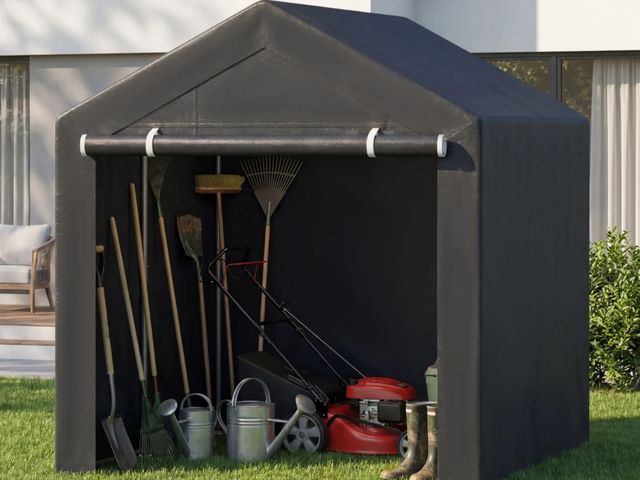 Lot 96-225814 - Heavy-Duty Portable Storage Shed with Roll-up Zipper Door-L
New 
Msrp $159.99