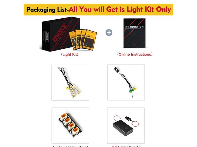 Lot 96-191030 - BrickBling LED Light Compatible with Lego Jura-ssic World Dinosaur Fossils: T. rex Skull, Creative L...