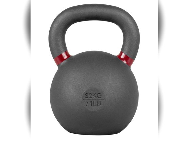 Lot 96-173638 - Strength Training Kettlebell Weight for Home Gym 71 Lbs, 32 Kg Unused, some scratches from shipping ...