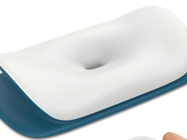 Lot 96-170432 - Cervical Neck Pillow for Pain Relief - Ergonomic Memory Foam Contour Pillows for Side, Back &amp; St...