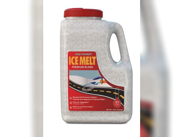 Lot 96-170952 - Road Runner Premium Blend Ice Melt,12lb Jug New