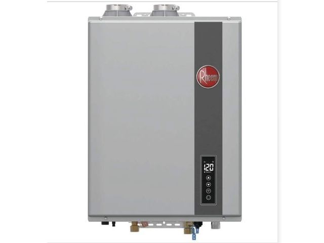 Lot 96-210016 - Rheem
Performance Platinum 9.5
GPM Smart Super High Efficiency Indoor or Outdoor Natural Gas Tankles...
