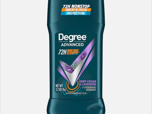 Lot 96-201361 - Degree Men Advanced Antiperspirant Deodorant Stick Deep Cedar &amp; Lavender 2.7oz New