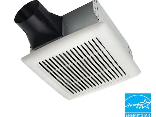 Lot 96-209891 - Broan-NuTone
Flex Series 80-110 Selectable CFM, Room Side Installation, Bathroom Ceiling Exhaust Fan...