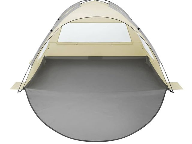 Lot 96-165906 - Oileus Beach Tent 2-3 Person Portable Sun Shade Shelter UV Protection, Extended Floor Ventilating Me...