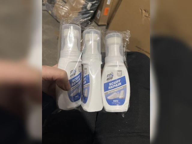 Lot 96-201110 - 3 Pack Shoe Gear Scuff Cover White 2.5oz New