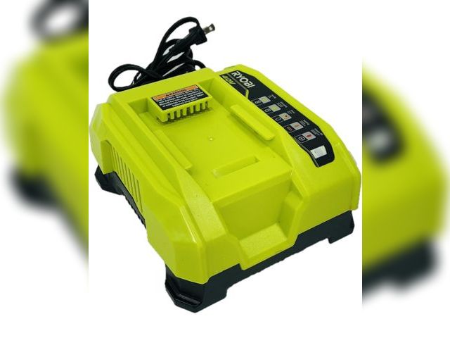 Lot 96-192445 - RYOBI OP406A 40-Volt Lithium-Ion Rapid Charger New