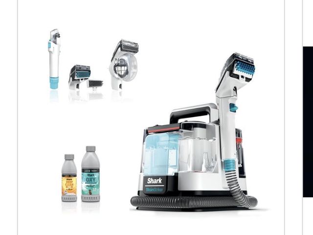 Lot 96-211978 - Shark StainStriker Portable Corded
Upholstery, Car, Rug and Carpet Cleaner with Spot and Pet Odor Re...