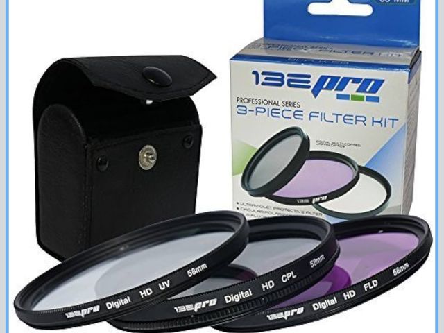 Lot 96-175498 - 58MM I3ePro BPFLK-58 UV-CPL-FLD Filter Kit
New