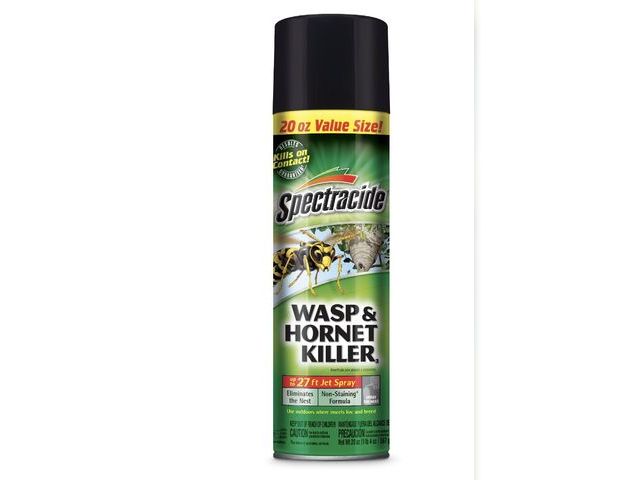 Lot 96-182174 - Spectracide Wasp &amp; Hornet Killer Aerosol, 27 Foot Jet Spray, 20 Ounce

New