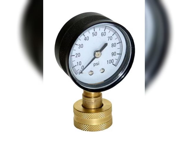 Lot 96-181956 - Water Source Water Test Pressure Gauge New