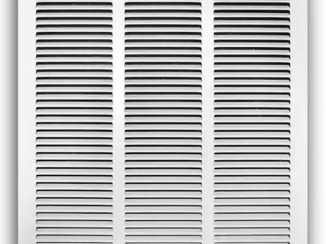 Lot 96-232579 - 2 pack of Everbilt 12 in. x 12 in. Steel Return Air Grille in White New