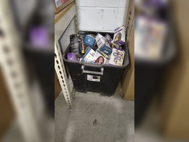 Lot 96-201278 - Bin Full of Hair Dye / Shampoo &amp; Conditioners
New 
Dusty from warehouse
