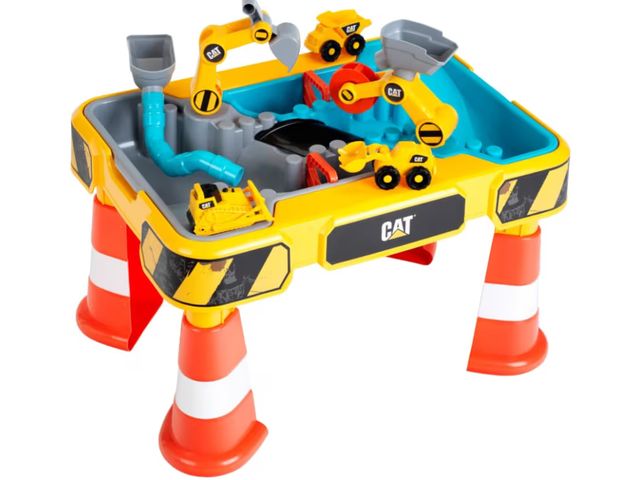 Lot 96-181276 - Sand and Water Play Table, Kids Pretend Play, Construction Toys, Ages 18 Months+ New