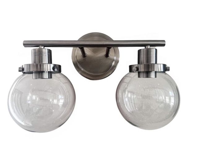 Lot 96-179306 - 3 Light Vanity Light Fixture

New. Actual item varies from stock photo. Actual item has black not si...