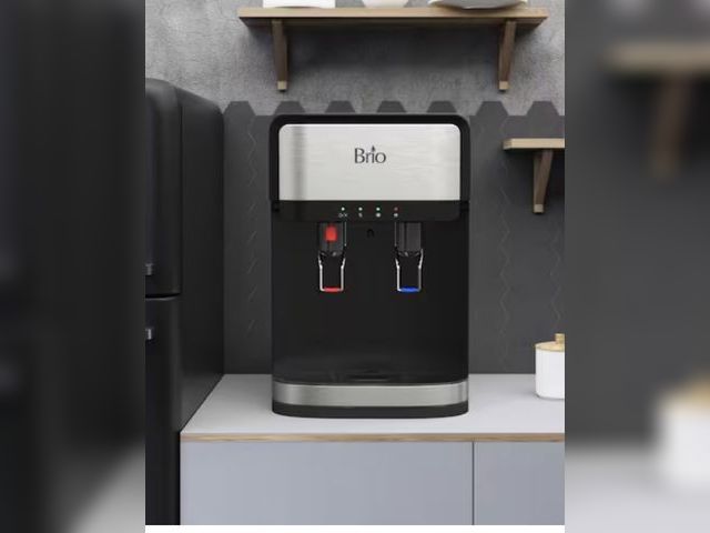 Lot 96-197276 - Brio
Bottle less Countertop Water Dispenser with 3 Stage Filtration, Paddle Dispensing, Hot &amp; Co...