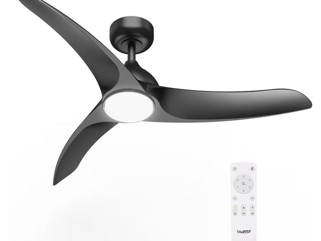 Lot 96-149593 - Ceiling Fans with Lights, 42 inch Low Profile Ceiling Fan with Light and Remote Control, Flush Mount...