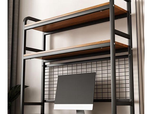 Lot 96-176403 - Desk shelf，Computer Desktop Bookshelf,bookshelf for dorm，2-Tier Multipurpose Computer Desktop Bookca...