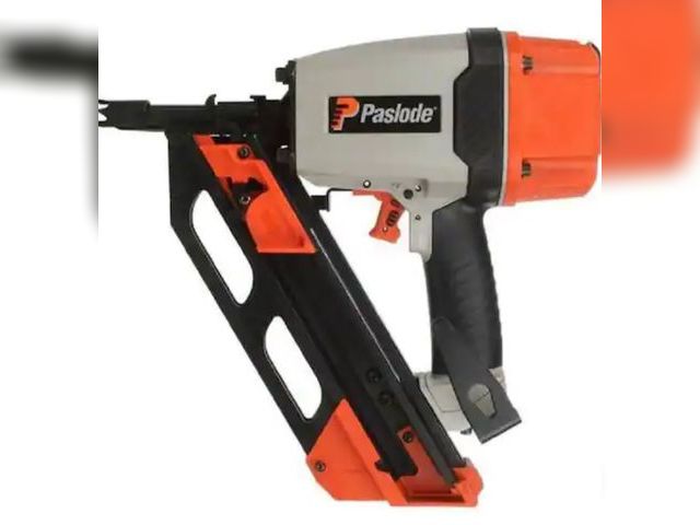 Lot 96-167351 - Paslode Pneumatic 3-1/4 in. 30 Degree Air Corded Compact Framing Nailer MSRP $269
Used, untested