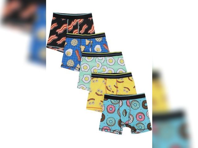 Lot 96-191516 - Bioworld Boy's to Youth Boy's 5-Pack Boxer Briefs
Size XL (14/ 16) 
New