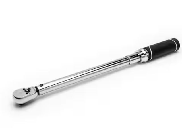 Lot 96-163824 - Husky 3/8 in. Drive Torque Wrench 20 ft./lbs. to 100 ft./lbs. 

Appears lightly used, untested
