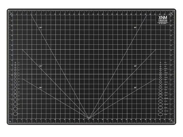 Lot 96-180617 - XNM Premium Self Healing Cutting Mat - 24 Inches by 36 inches - A1, 3 Layer Quality PVC Construction...
