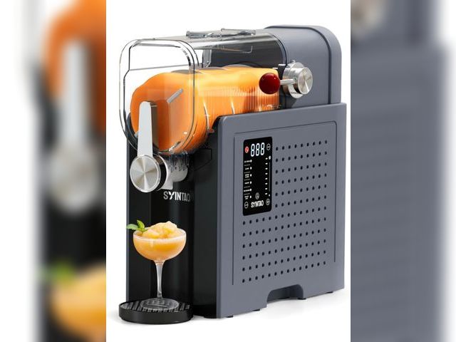 Lot 96-163913 - Slushie Machine for Home, Soft Serve Ice Cream Machine, 88oz Vessel Slushy Machine with 6 Preset Pro...