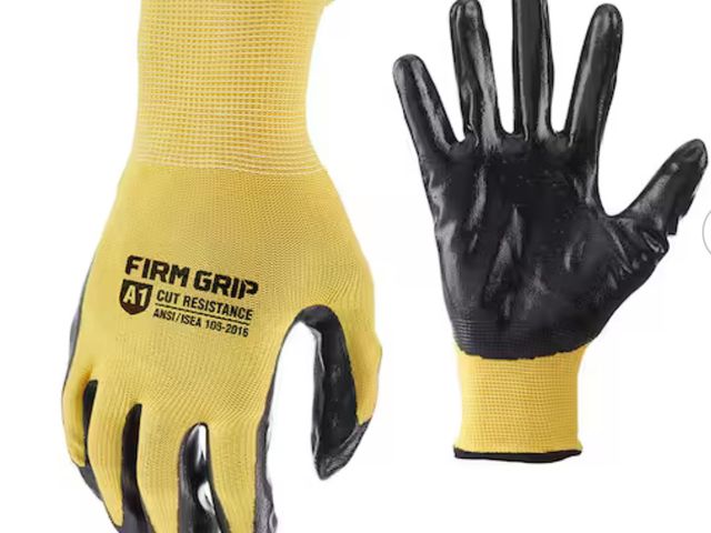 Lot 96-163807 - FIRM GRIP Large Nitrile Coated Work Gloves (10 Pack)
New