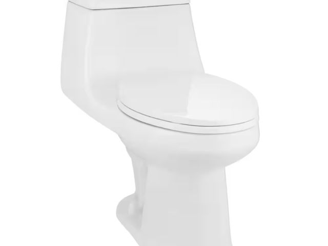 Lot 96-179300 - Glacier Bay
McClure 12 inch Rough In One-Piece 1.1 GPF/1.6 GPF Dual Flush Elongated Toilet in White ...
