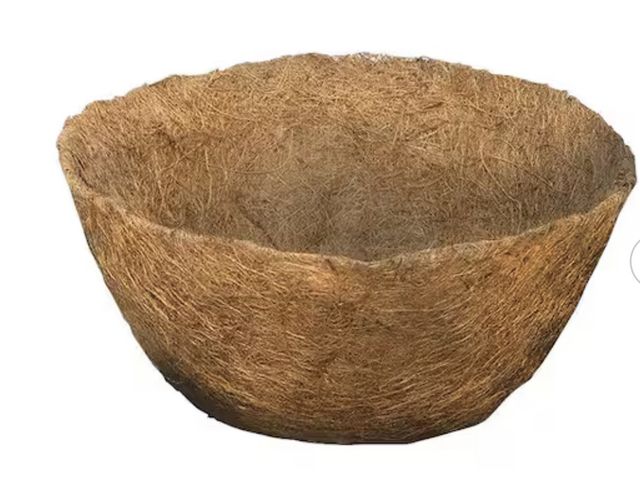 Lot 96-211875 - Box of 4!! Pride Garden Products
14 in. AquaSav Coconut Liner for hanging baskets

New
