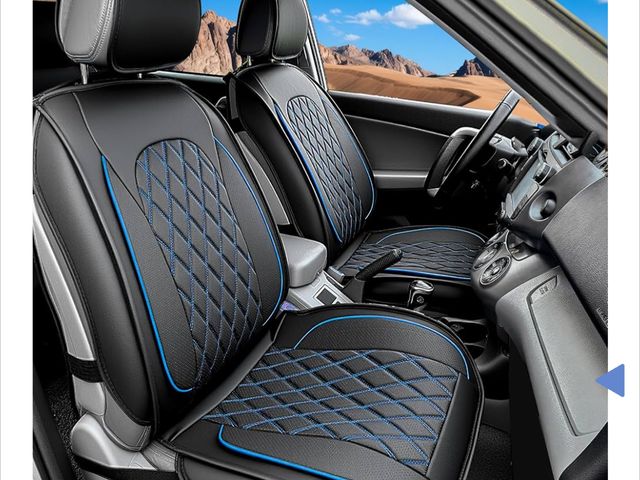 Lot 96-175967 - LINGVIDO Car Seat Covers Set – Premium Nappa Leather for Front Seats (2 Seats), Durable, Comfortable...