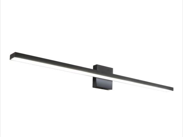 Lot 96-180571 - Ralbay 38inch Modern LED Black Vanity Light 36W Frosted Aluminum for Bathroom Vanity Lighting Fixtur...