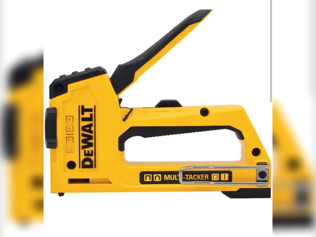 Lot 96-180333 - DEWALT 5 in 1 Multi-Tacker Stapler and Brad Nailer Multi-Tool used untested