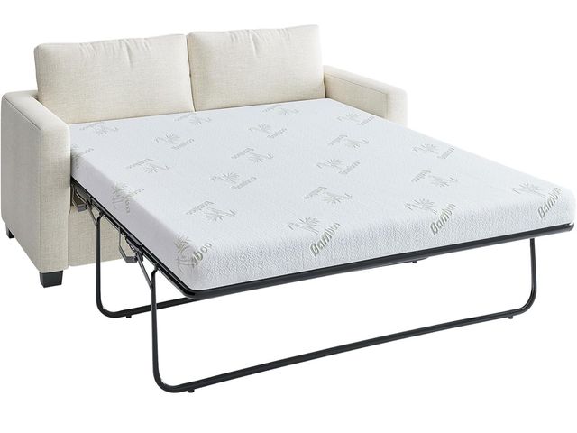 Lot 96-173230 - Inofia Sofa Bed Mattress Replacement Full Size, 4.5 Inch Gel Memory Foam Mattress with Ultra Soft Re...