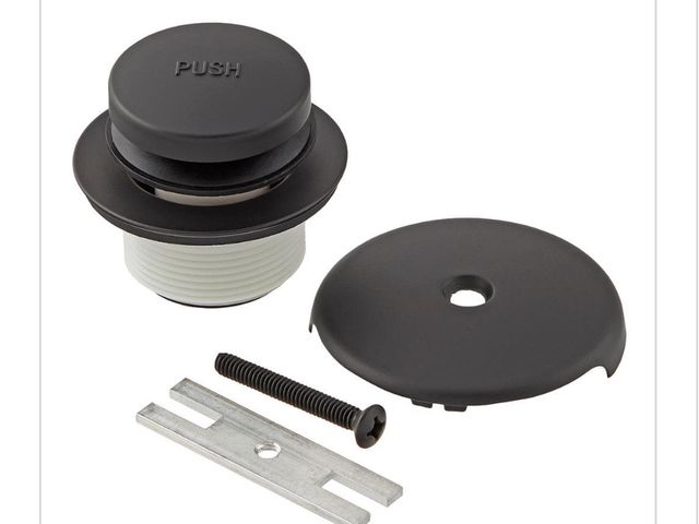 Lot 96-166892 - Everbilt Matte Black Toe Touch Drain
Kit New