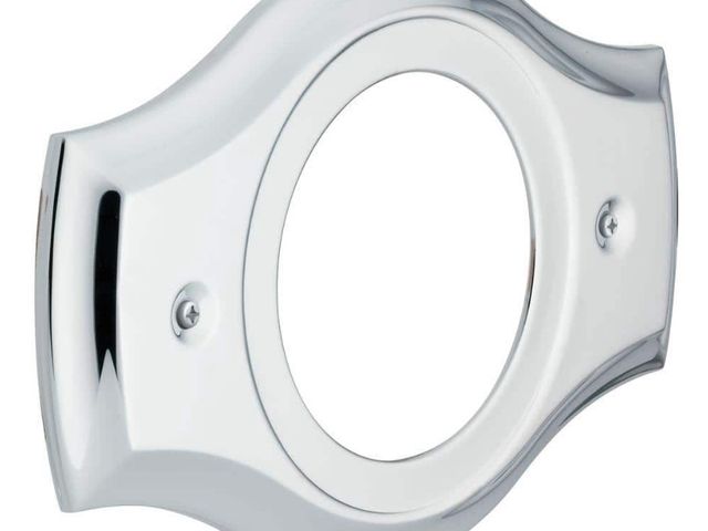 Lot 96-163535 - MOEN 5.5 in. Dia Metal Remodeling Cover Plate for 2 and 3-Handle Tub and Showers in Chrome
New
