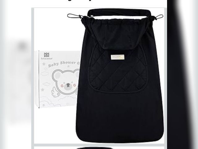 Lot 96-190933 - Bebamour Baby Carrier Winter Cover Universal Hoodie All Season Carrier Cover for Baby Carrier Unused