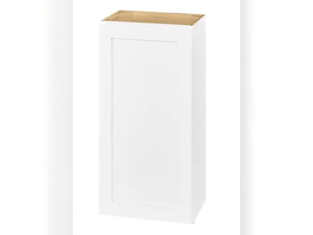 Lot 96-206329 - Hampton Bay
Avondale 18 in. W x 12 in. D x 36 in. H Ready to Assemble Plywood Shaker Wall Kitchen Ca...