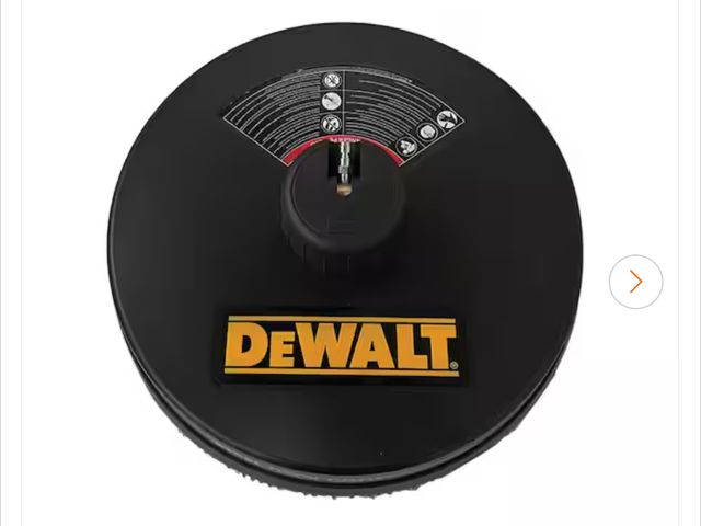 Lot 96-162456 - DEWALT Universal 18 in. Surface Cleaner for Cold Water Pressure Washers Rated up to 3700 PSI used un...