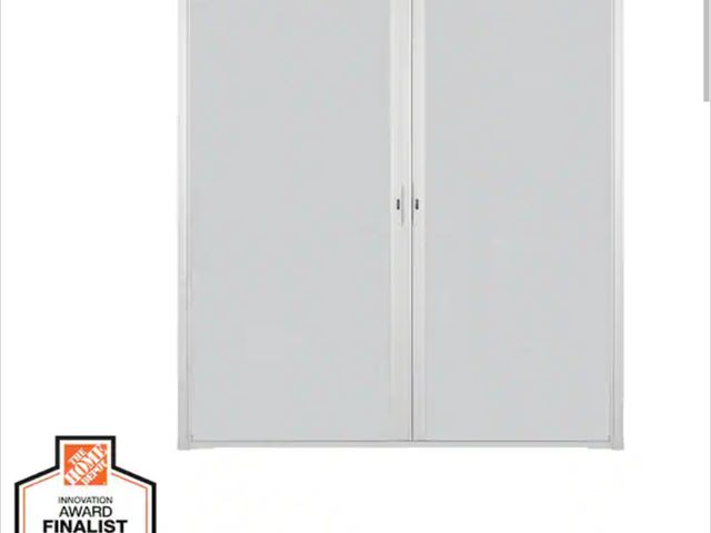 Lot 96-214212 - Andersen 72 in. x 80 in. LuminAire White for Double Entry Door 68 in.-72 in. Universal Handed Alumin...